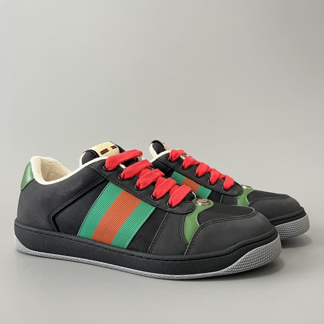 GIÀY GUCCI SCREENER UNISEX HIGH TOP QUALITY SHOES AAA