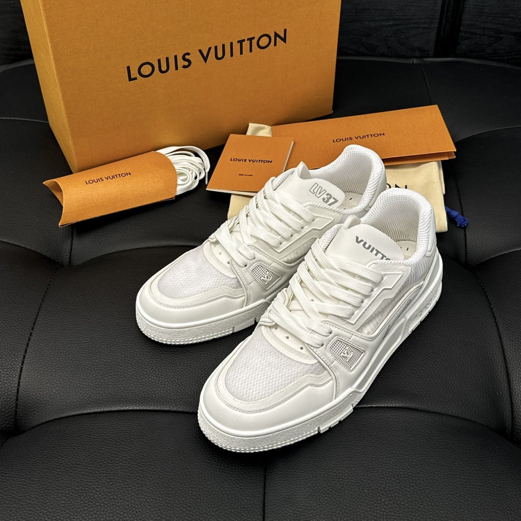 GIÀY LOUIS VUITTON TRAINER HIGH TOP QUALITY SHOES AAA