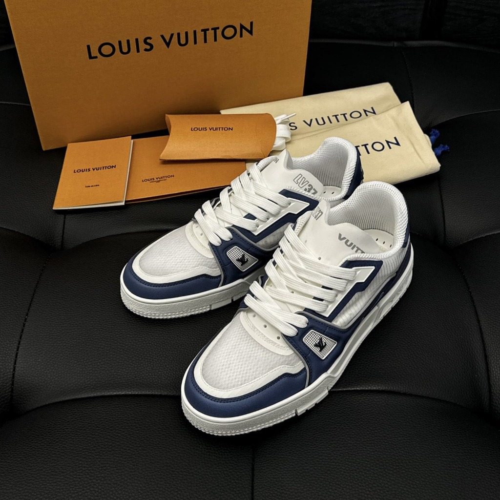 GIÀY LOUIS VUITTON TRAINER HIGH TOP QUALITY SHOES AAA