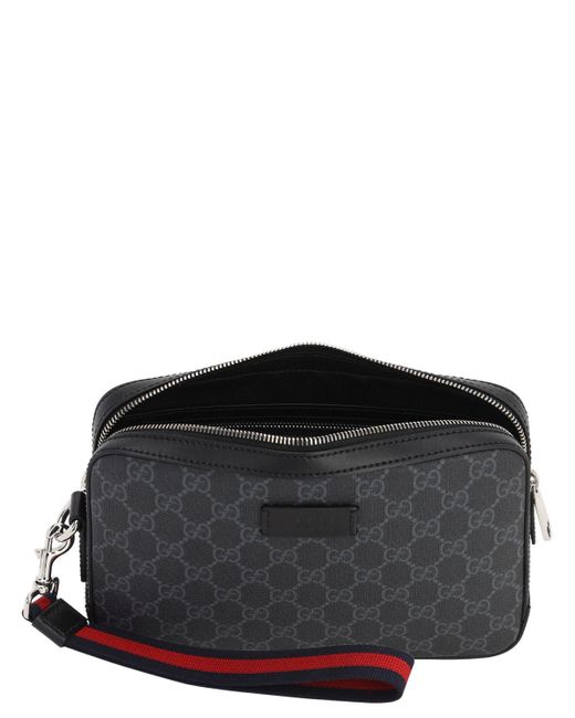 TÚI GUCCI Black GG Supreme Bag TÚI GUCCI Black GG Supreme Bag