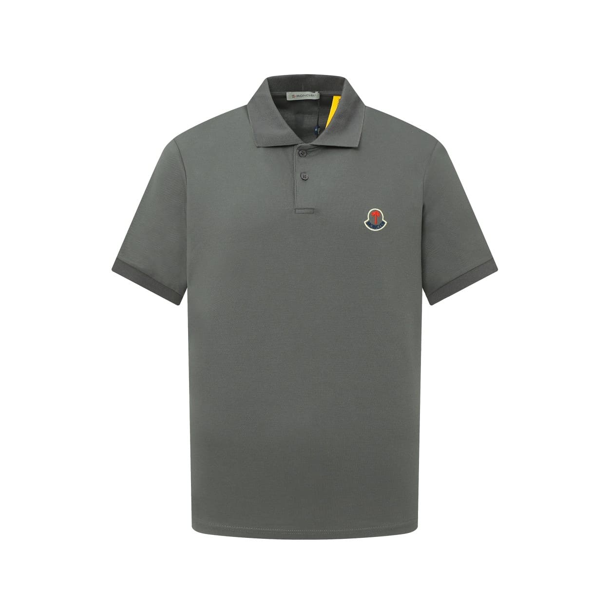 ÁO MONCLER X PALM ANGELS POLO SHIRT GRAY MÀU XÁM