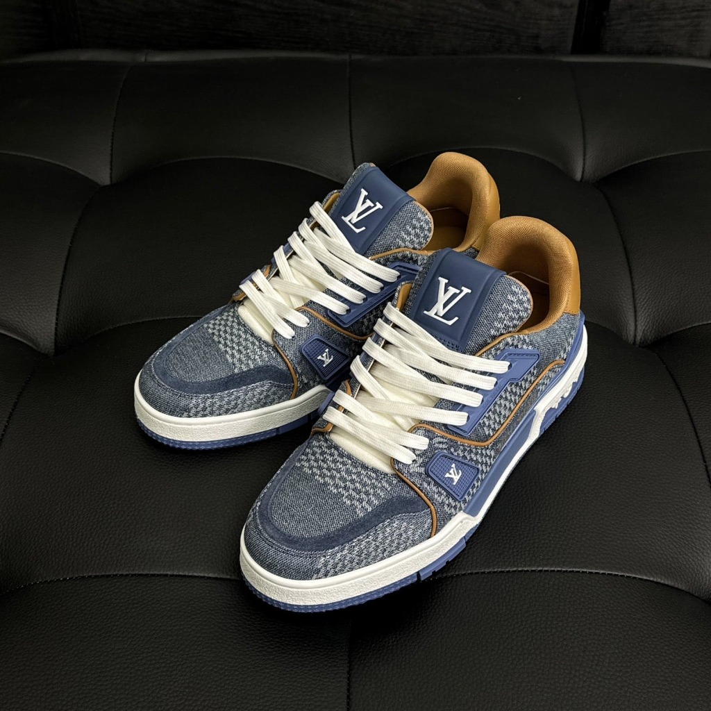 GIÀY LOUIS VUITTON TRAINER HIGH TOP QUALITY SHOES AAA