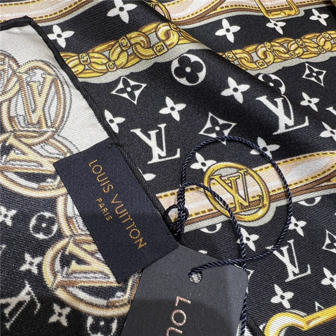 KHĂN Louis Vuitton Silk scarf