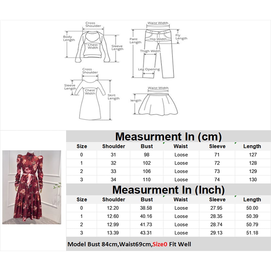 VÁY ZIMMERMANN Pink Rose Print Red Midi Dress with belt High Classy