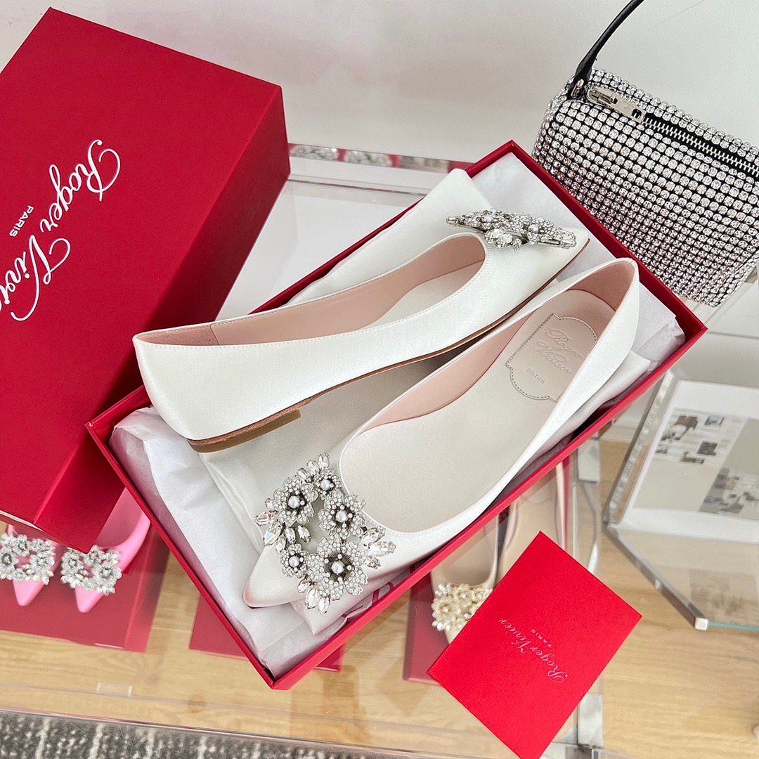 GIÀY ROGER VIVIER Bling Bling ballet flats shoes