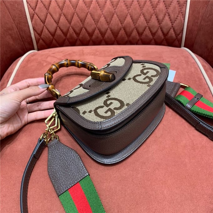 TÚI Gucci Bamboo 1947 jumbo gg mini bag Top Quality