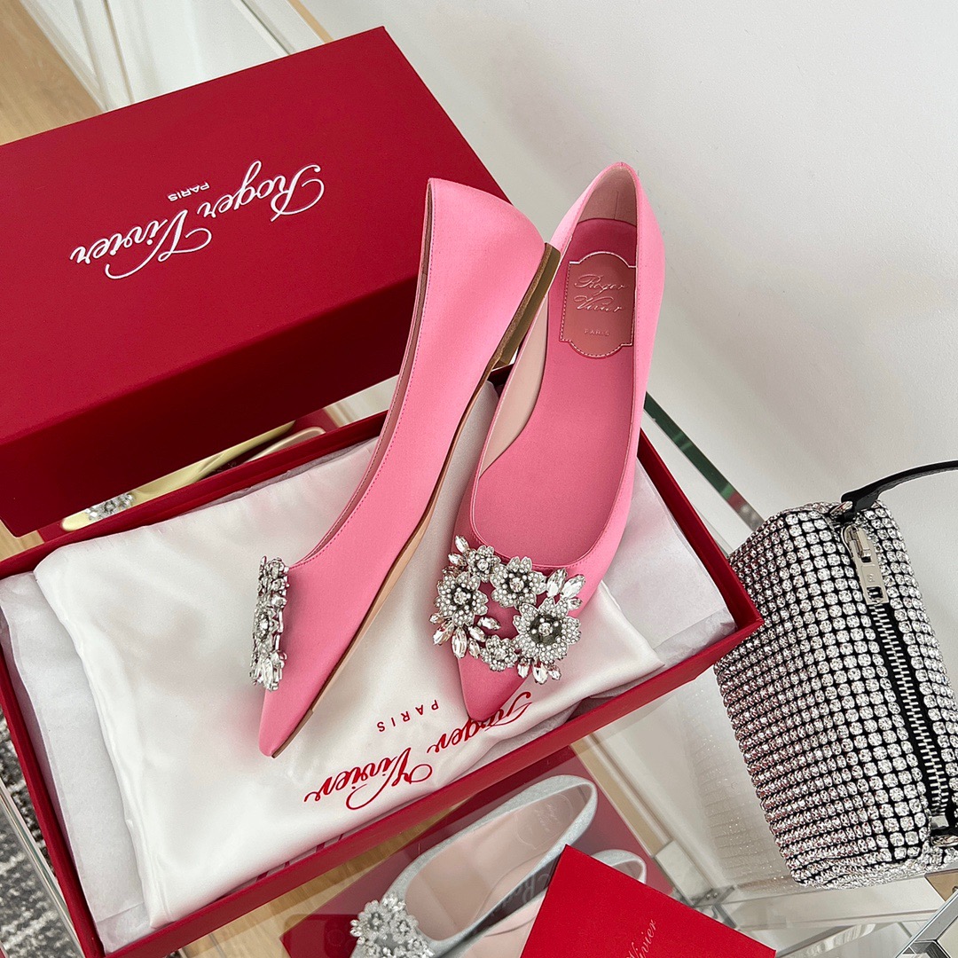 GIÀY ROGER VIVIER Bling Bling ballet flats shoes