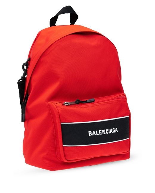 BALO BALENCIAGA Black Gradient Logo Backpack
