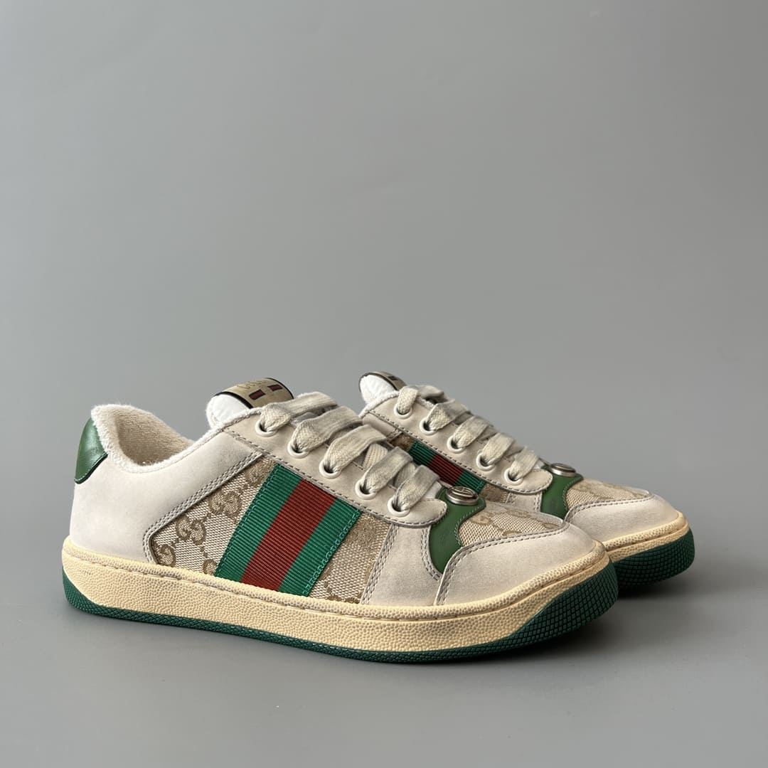 GIÀY GUCCI SCREENER UNISEX HIGH TOP QUALITY SHOES AAA