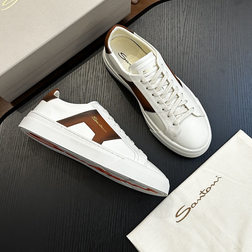 GIÀY SANTONI SNEAKERS TOP QUALITY SHOES AAA