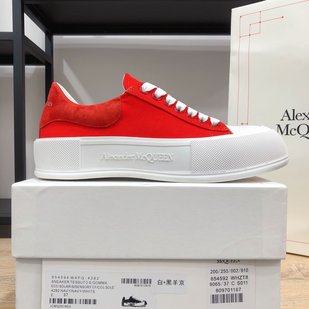 GIÀY ALEXANDER MCQUEEN SNEAKERS SHOES AAA UNISEX NAM VÀ NỮ DA BÊ HẢO HẠNG