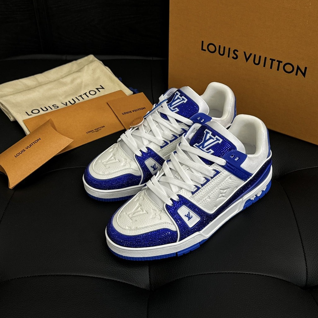 GIÀY LOUIS VUITTON TRAINER HIGH TOP QUALITY SHOES AAA