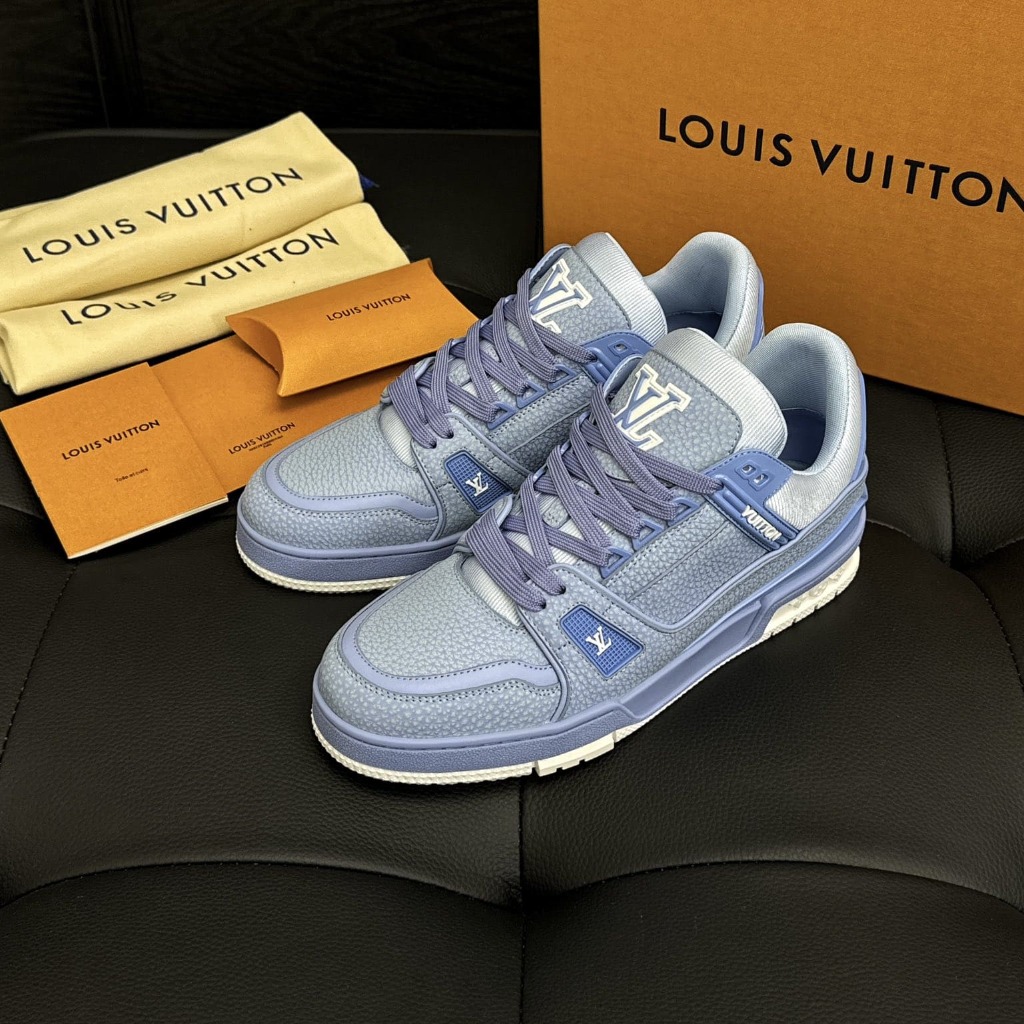 GIÀY LOUIS VUITTON TRAINER HIGH TOP QUALITY SHOES AAA