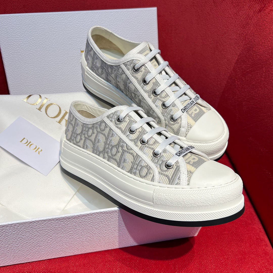 GIÀY Christian Dior Walk'N 23 Oblique White