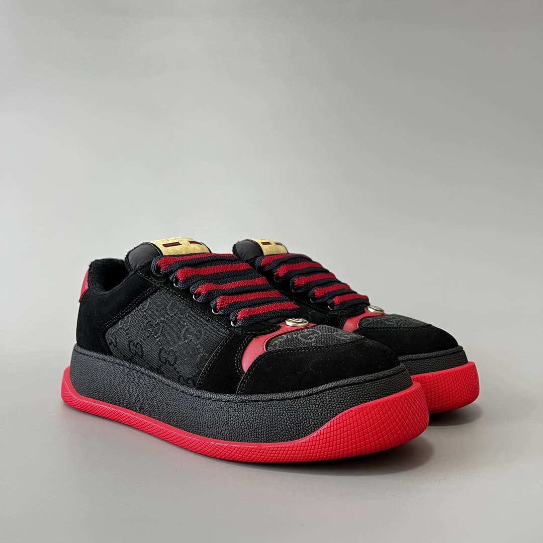 GIÀY GUCCI SCREENER UNISEX HIGH TOP QUALITY SHOES AAA