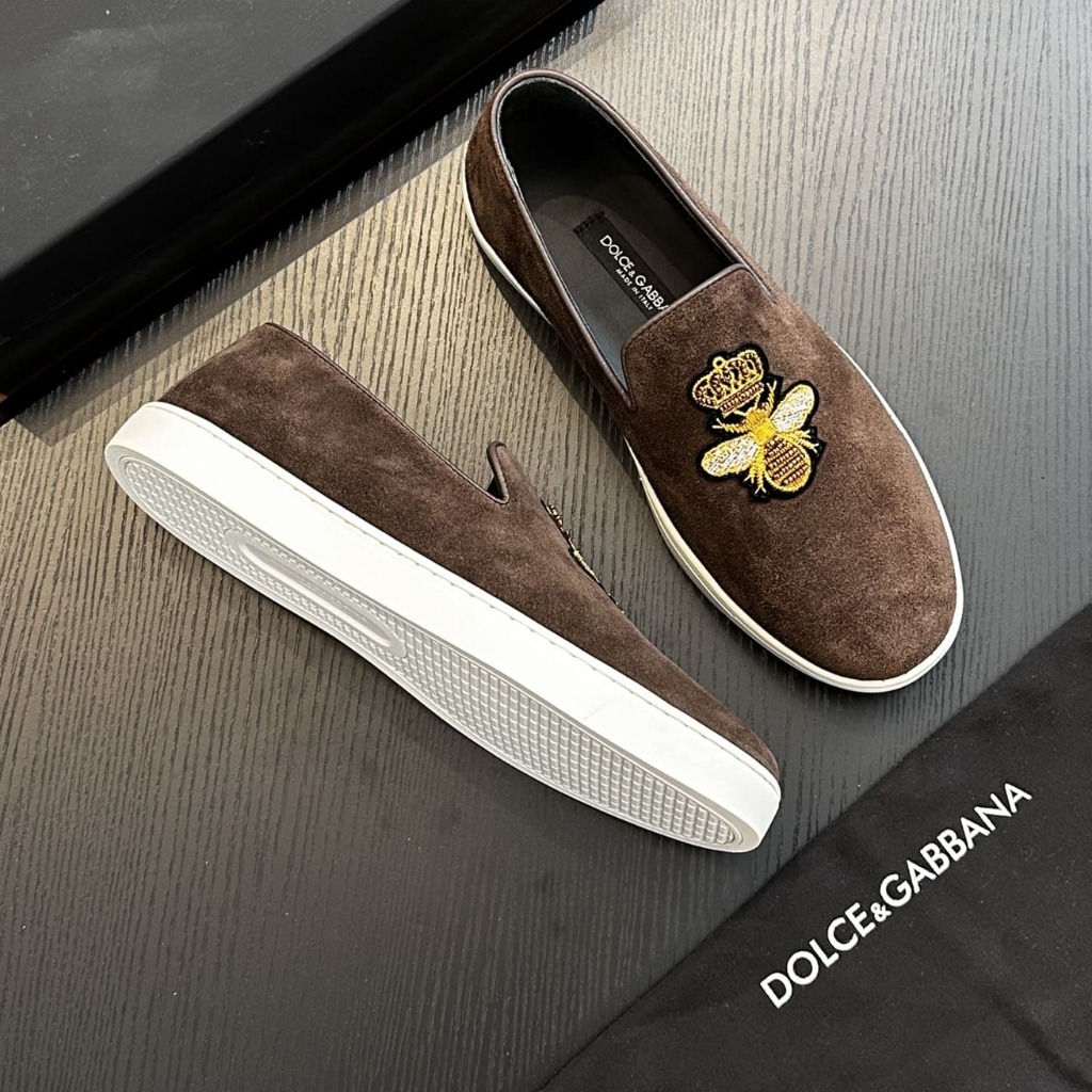 GIÀY DOLCE & GABBANA SLIP ON BEE SHOES AAA