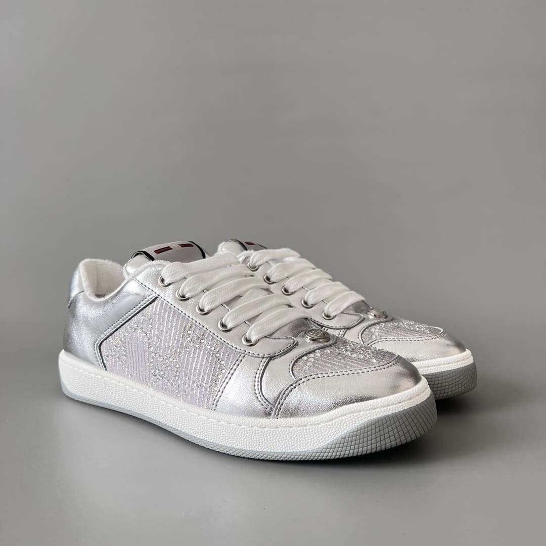 GIÀY GUCCI SCREENER UNISEX HIGH TOP QUALITY SHOES AAA