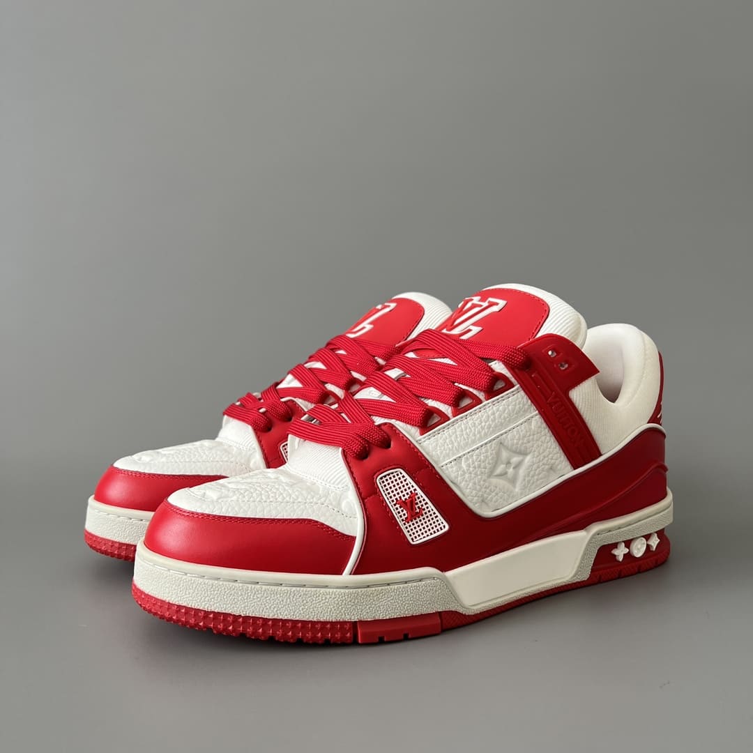 GIÀY LOUIS VUITTON TRAINER HIGH TOP QUALITY SHOES AAA
