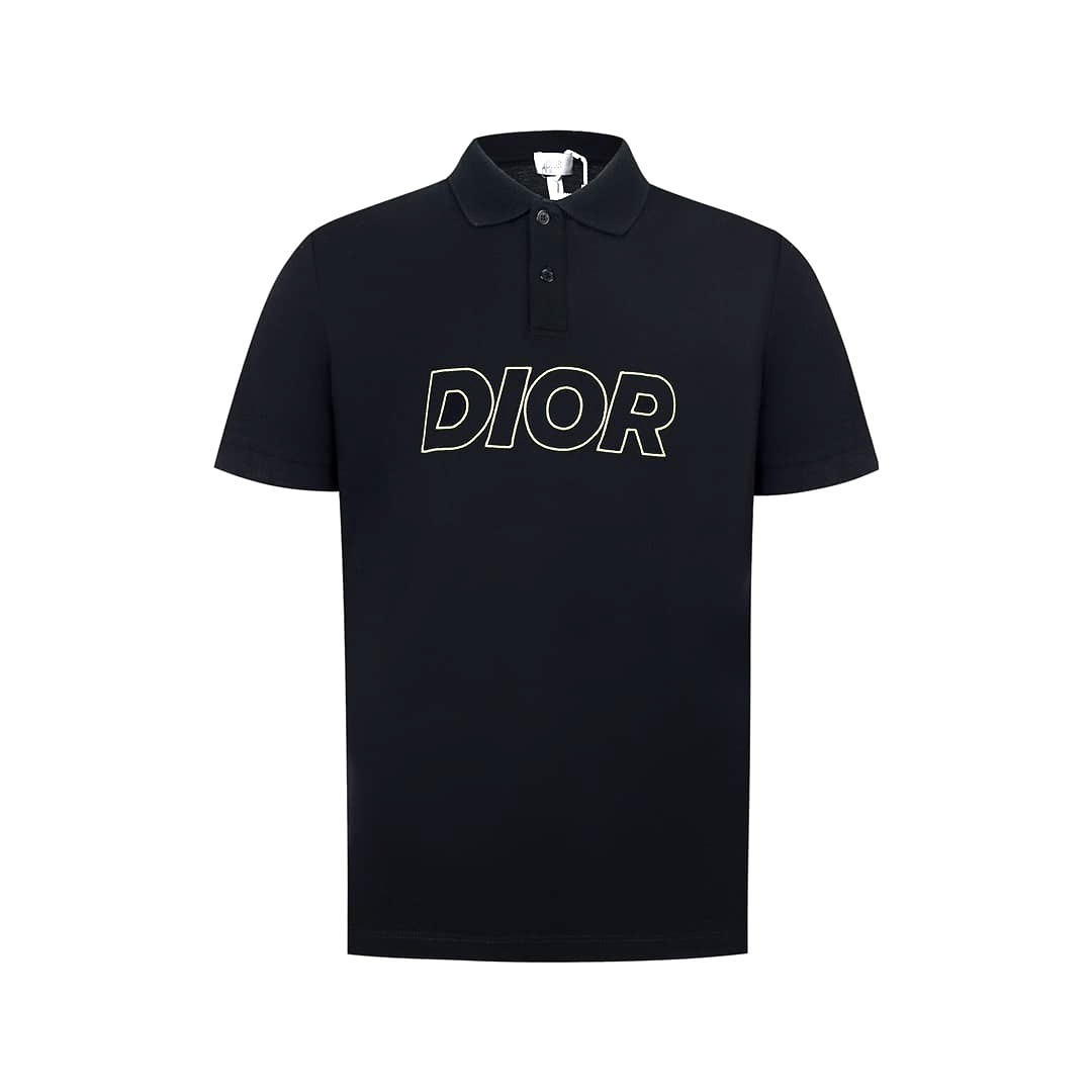 ÁO DIOR POLO SHIRT BLACK MÀU ĐEN