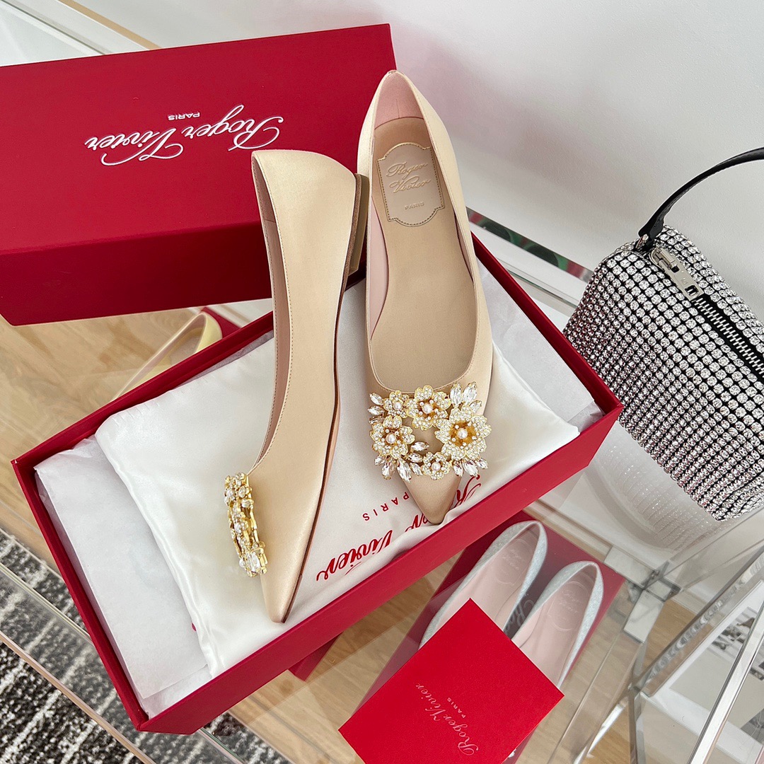 GIÀY ROGER VIVIER Bling Bling ballet flats shoes