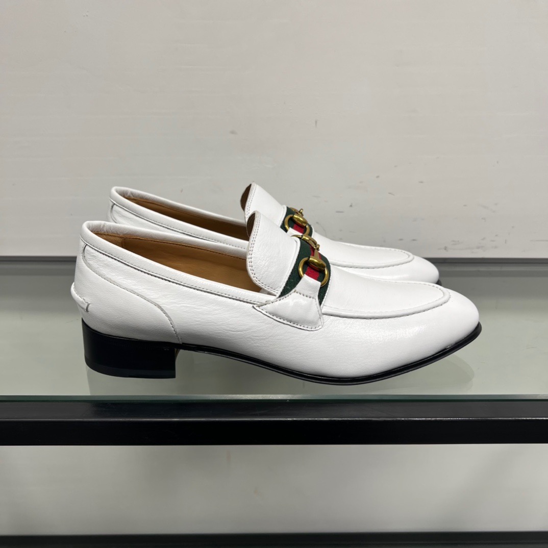 GIÀY GUCCI GG HORSEBIT LOGO LOAFER SHOES