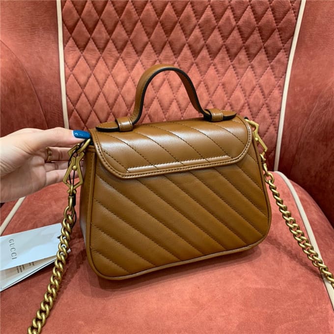 TÚI Gucci GG marmont mini top handle bag Top Quality