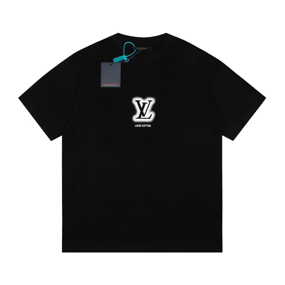 ÁO LOUIS VUITTON T SHIRT BLACK MÀU ĐEN