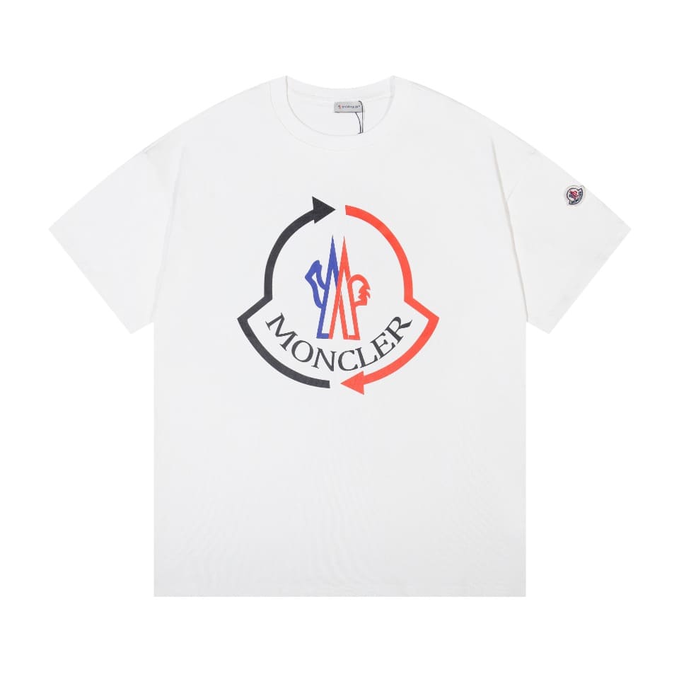 ÁO MONCLER T SHIRT WHITE MÀU TRẮNG