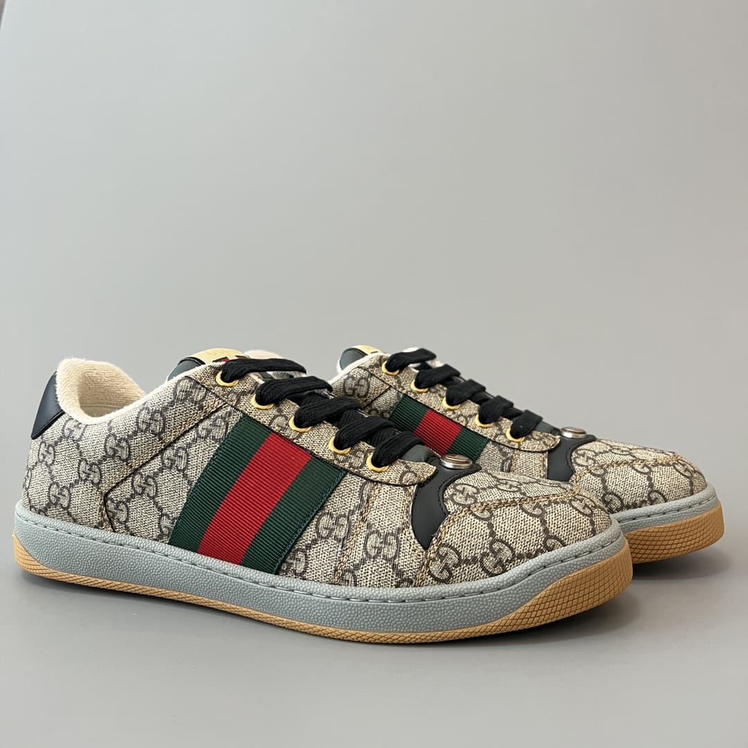 GIÀY GUCCI SCREENER UNISEX HIGH TOP QUALITY SHOES AAA
