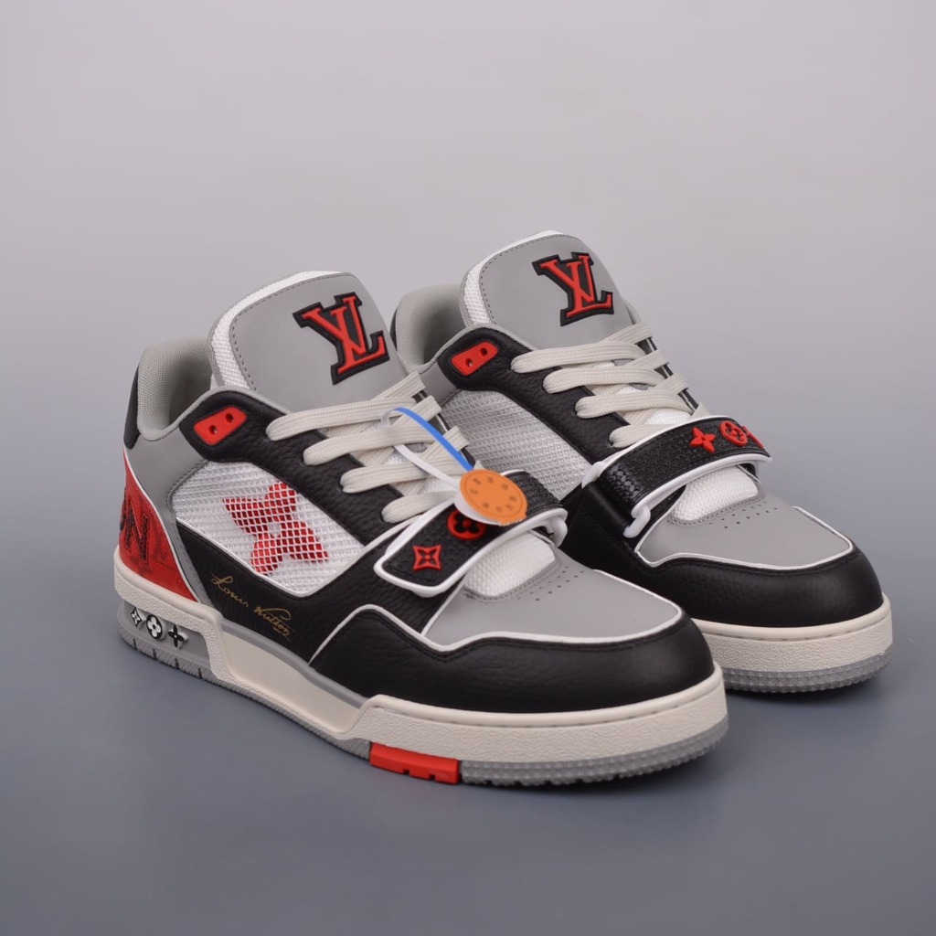 GIÀY LOUIS VUITTON TRAINER HIGH TOP QUALITY SHOES AAA
