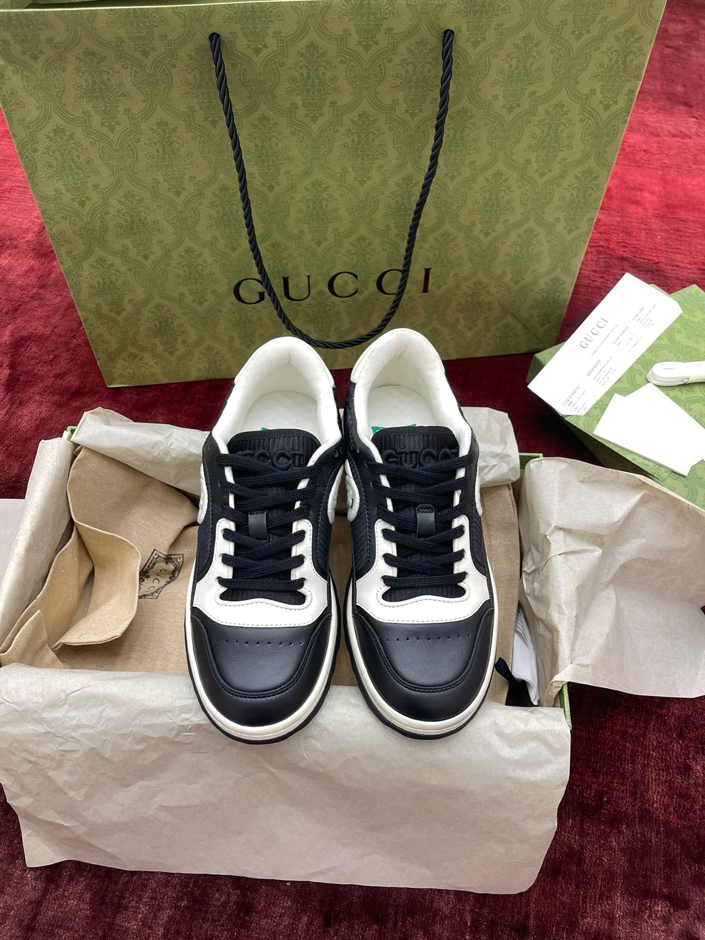 GIÀY GUCCI MAC80 SNEAKER UNISEX HIGH TOP QUALITY SHOES AAA
