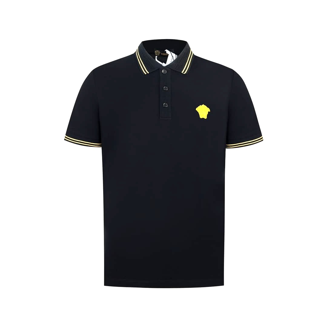 ÁO VERSACE POLO SHIRT BLACK MÀU ĐEN