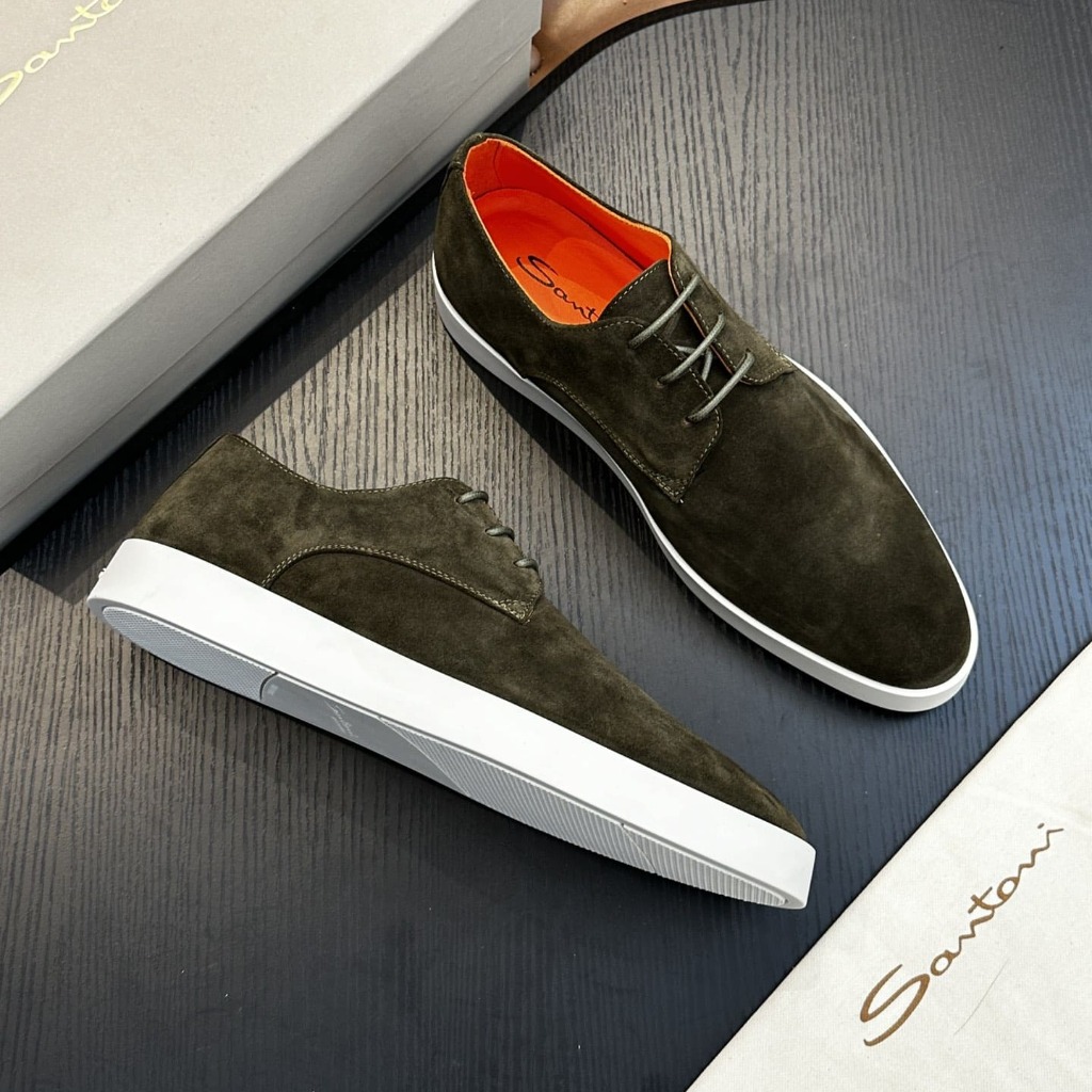 GIÀY SANTONI SNEAKERS TOP QUALITY SHOES AAA DA LỘN
