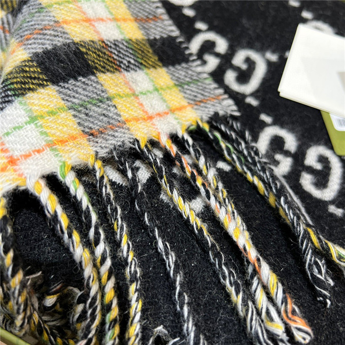 KHĂN Gucci GG Cashmere scarf