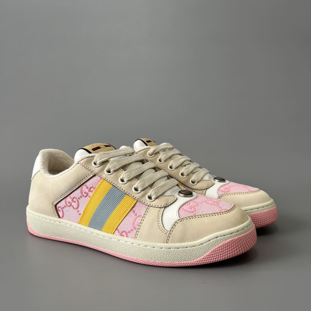 GIÀY GUCCI SCREENER UNISEX HIGH TOP QUALITY SHOES AAA