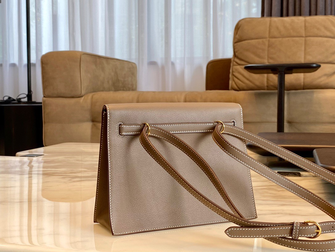 TÚI HERMES Kelly Danse Brown Handmade khâu tay 22CM(giá liên hệ)