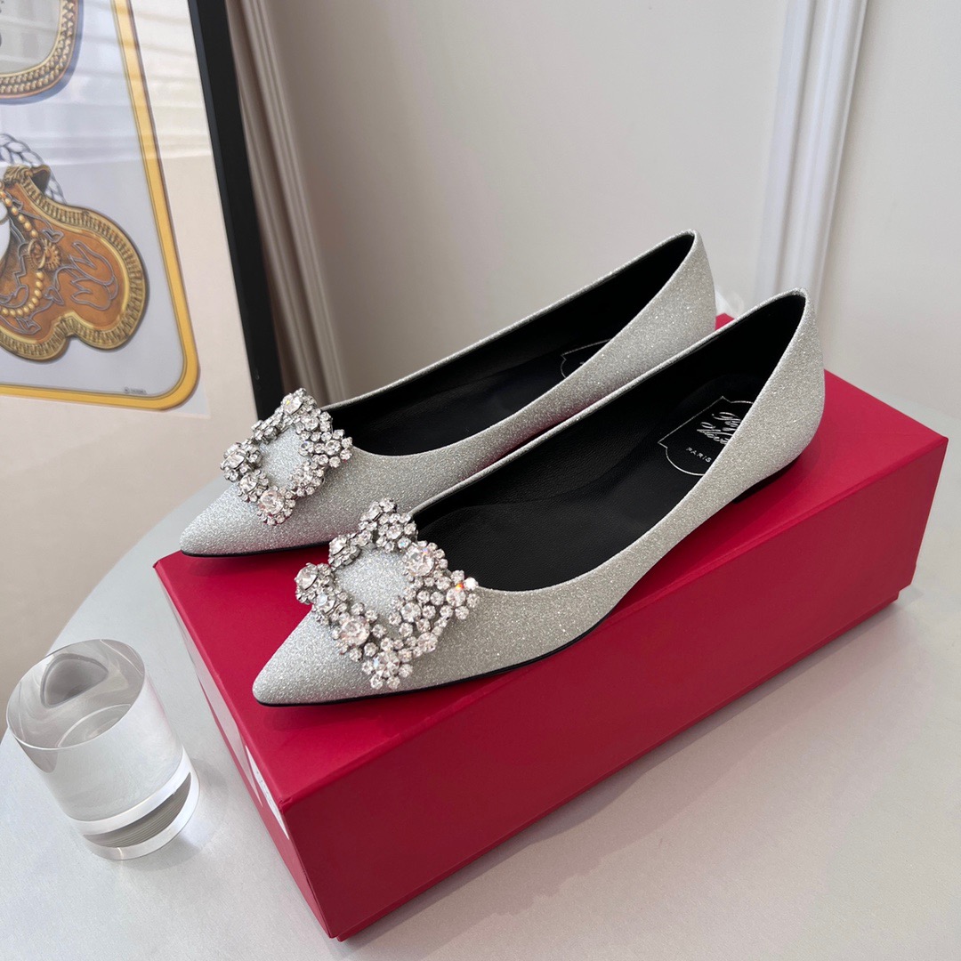 GIÀY ROGER VIVIER Bling Bling ballet flats shoes