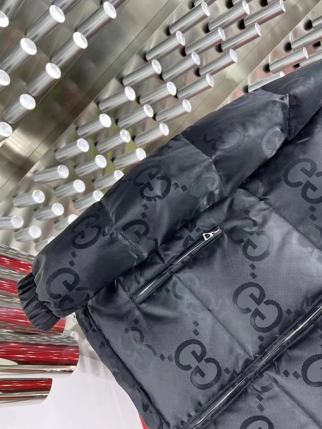 ÁO GUCCI GG FEATHER DOWN JACKET