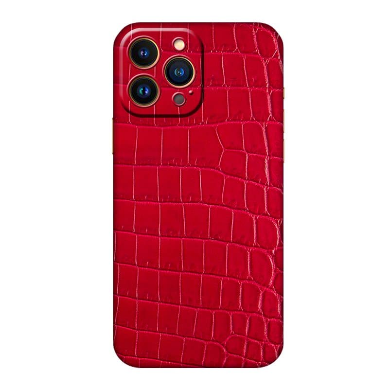 Ốp Iphone da cá sấu bạch tạng Hymalayan dành cho nam và nữ được làm thủ công