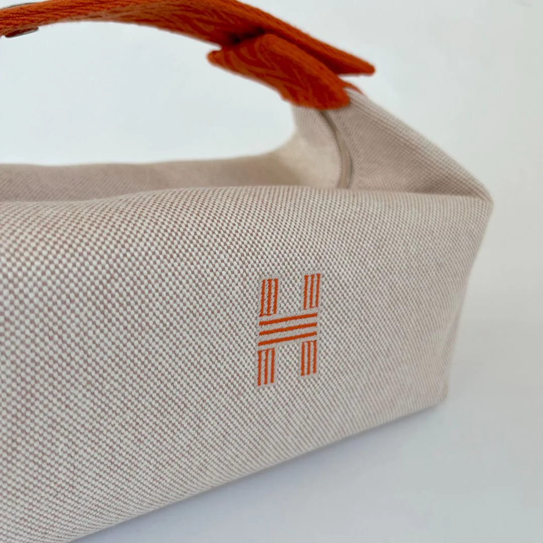TÚI HERMES TROUSSE DE TOILETTE BRIDE A BRAC PM H MÀU CAM