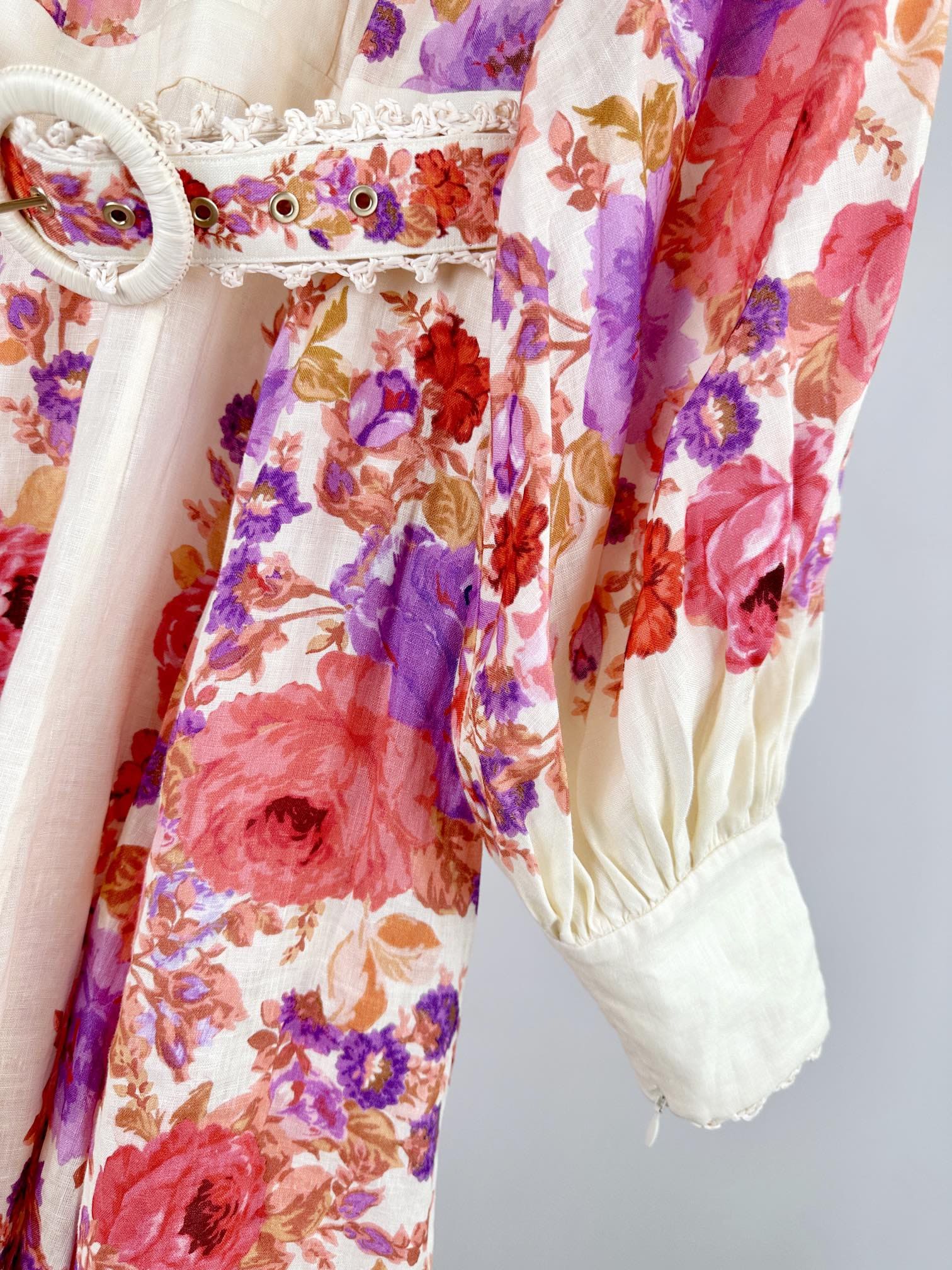 VÁY ZIMMERMANN Floral Vintage Dress