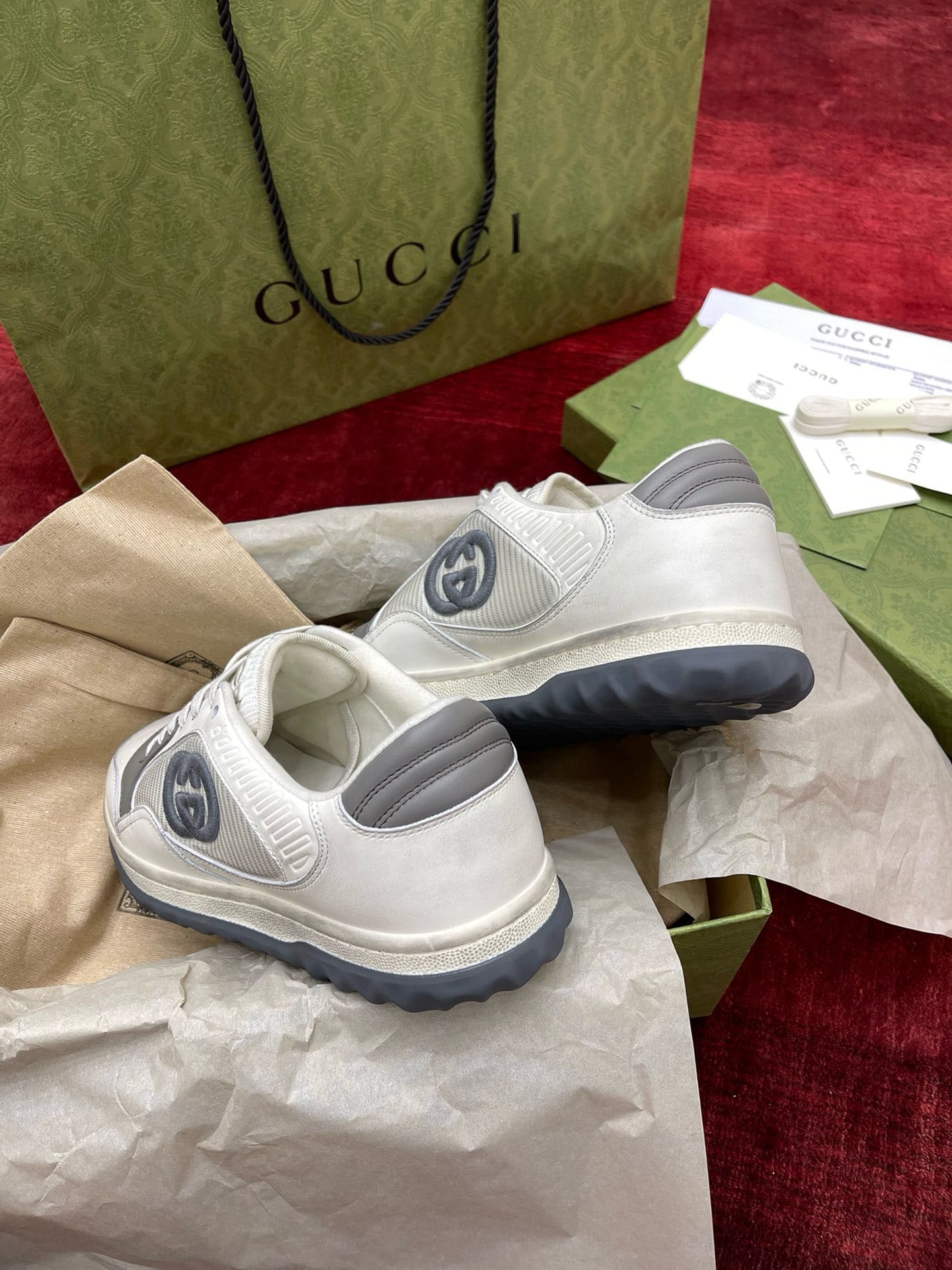GIÀY GUCCI MAC80 SNEAKER UNISEX HIGH TOP QUALITY SHOES AAA