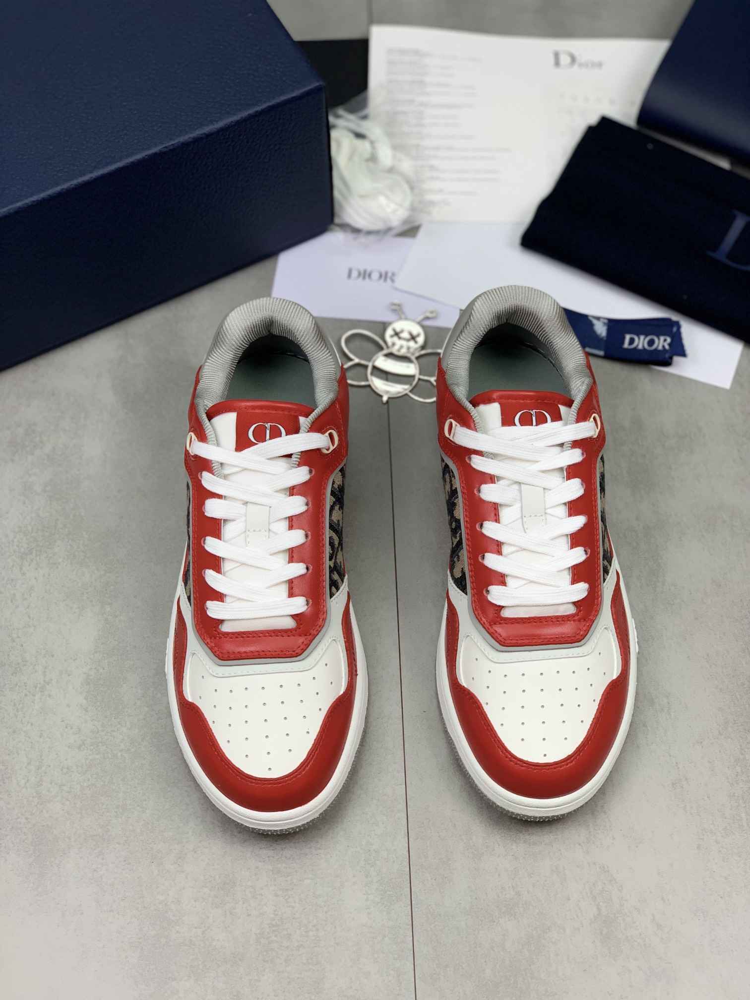 GIÀY CHRISTIAN DIOR LEATHER SNEAKER SHOES AAA