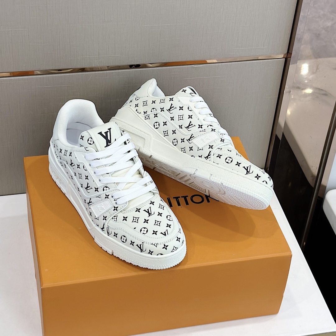 GIÀY LOUIS VUITTON TRAINER MONOGRAM SNEAKERS SHOES AAA