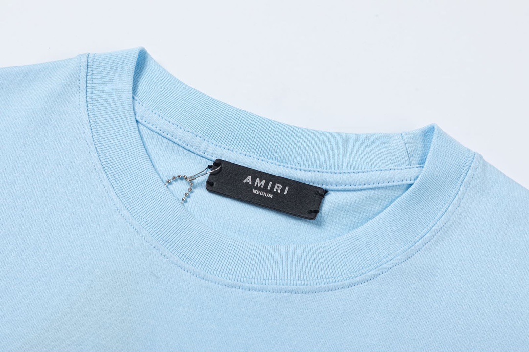 ÁO AMIRI T SHIRT MÀU XANH UNISEX