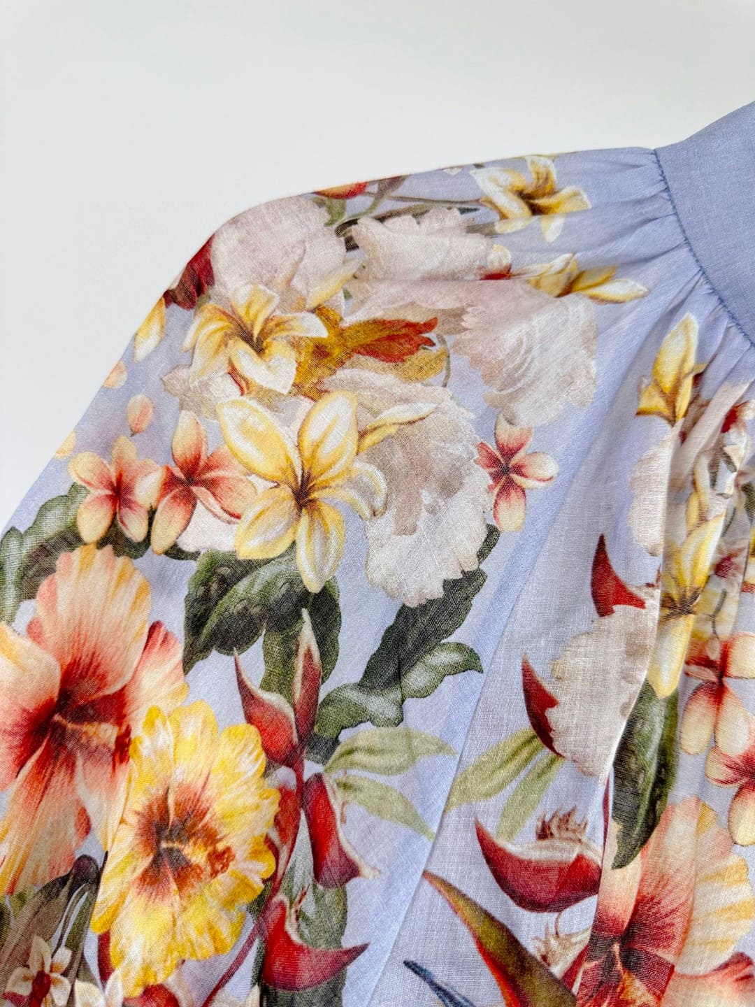 ÁO ZIMMERMANN Flower Vintage Dress High Classy