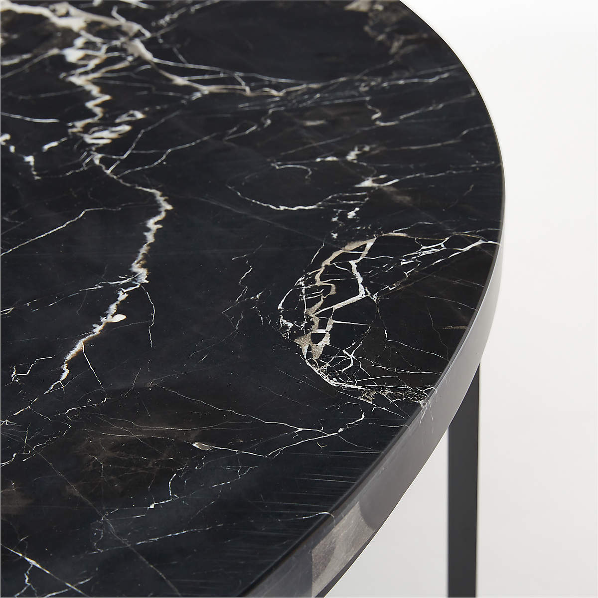 BÀN TRÀ PHÒNG KHÁCH MERIAH BLACK MARBLE COFFEE TABLE