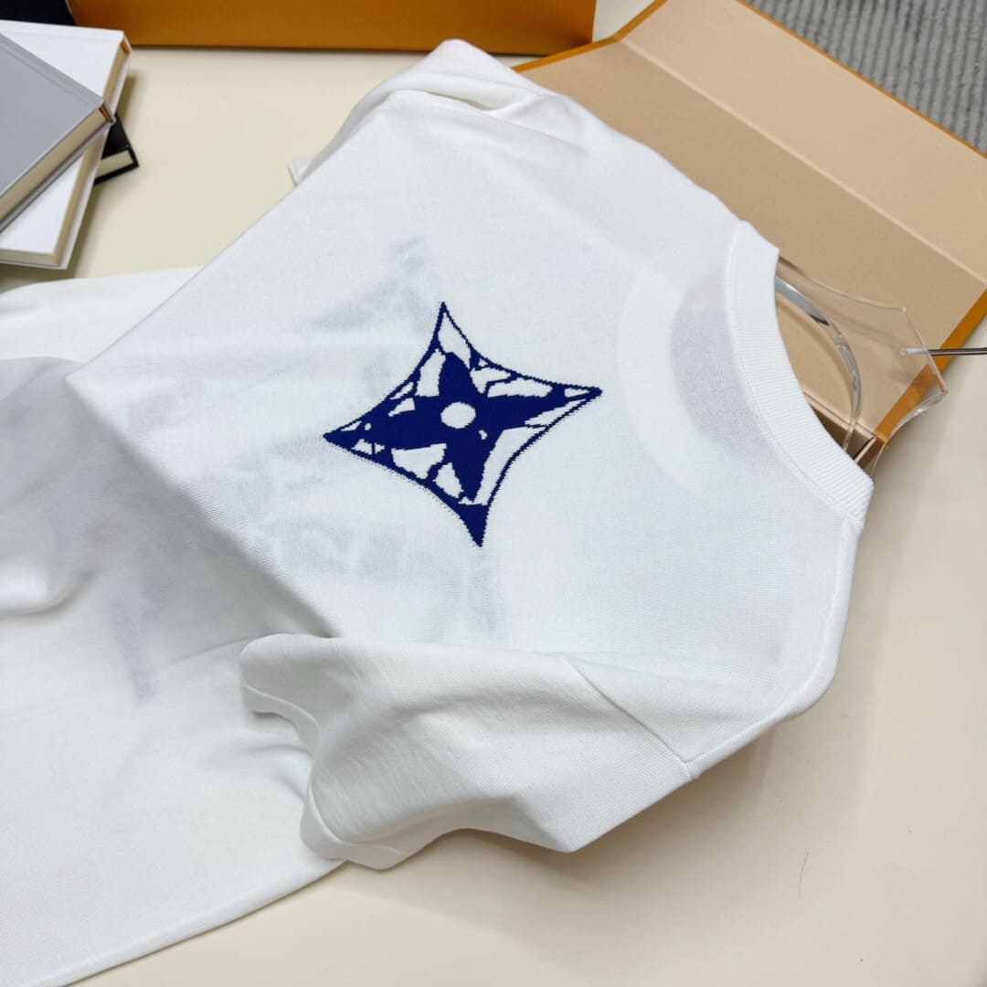 ÁO LOUIS VUITTON T SHIRT MÀU TRẮNG UNISEX
