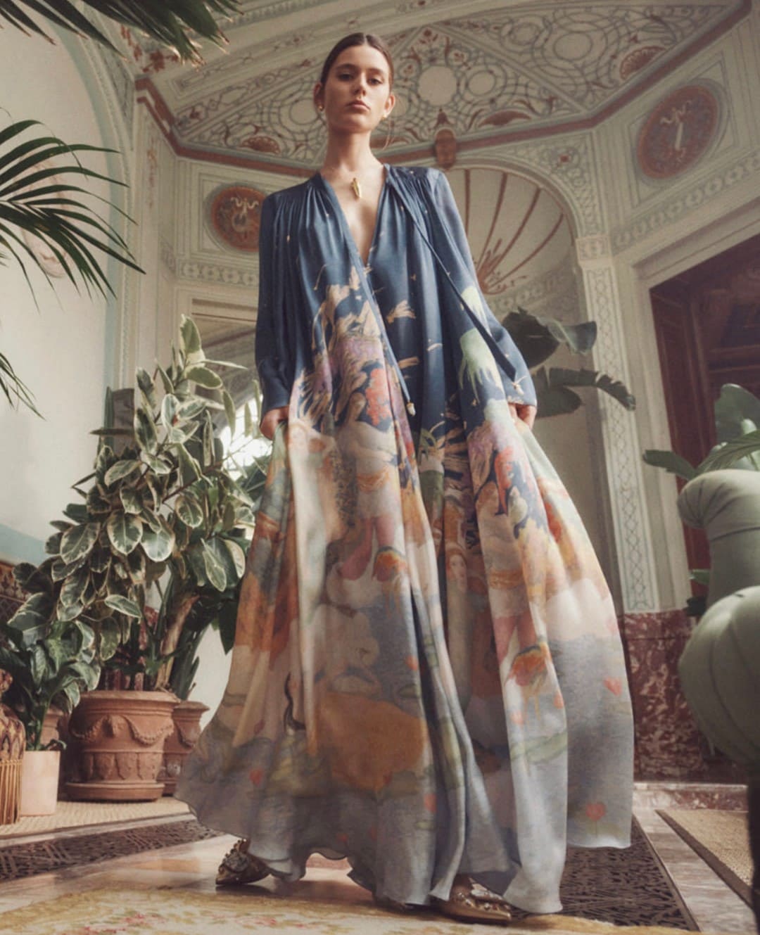 VÁY ZIMMERMANN Flower Vintage Dress