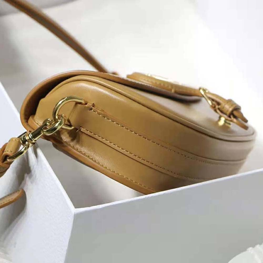 TÚI Dior Women Bobby East-West Bag Box Calfskin-Brown Top Quality